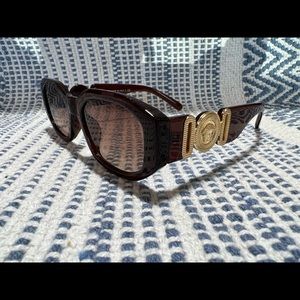 Versace brown sandglasses unique unisex